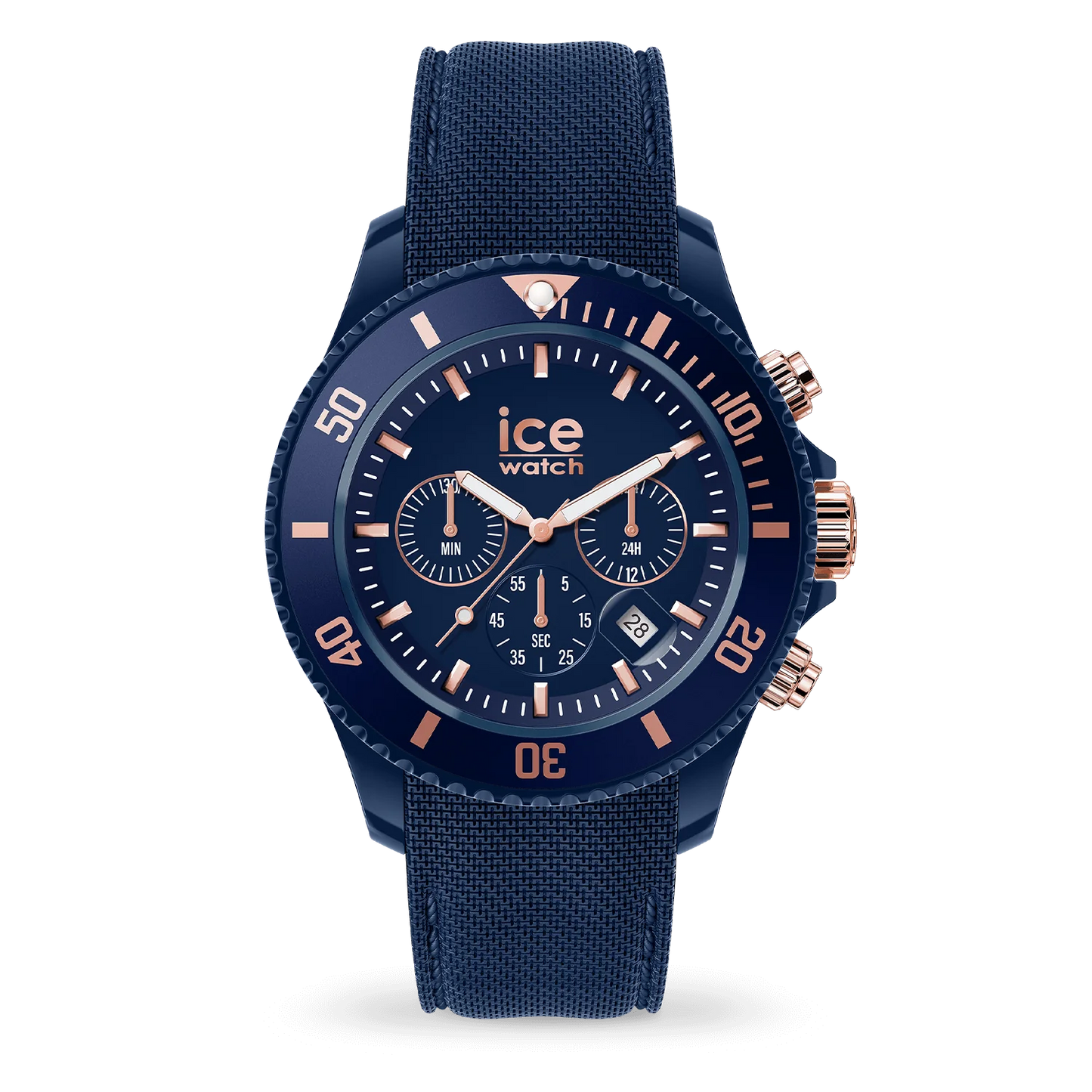 ICE chrono Blue Rose-Gold