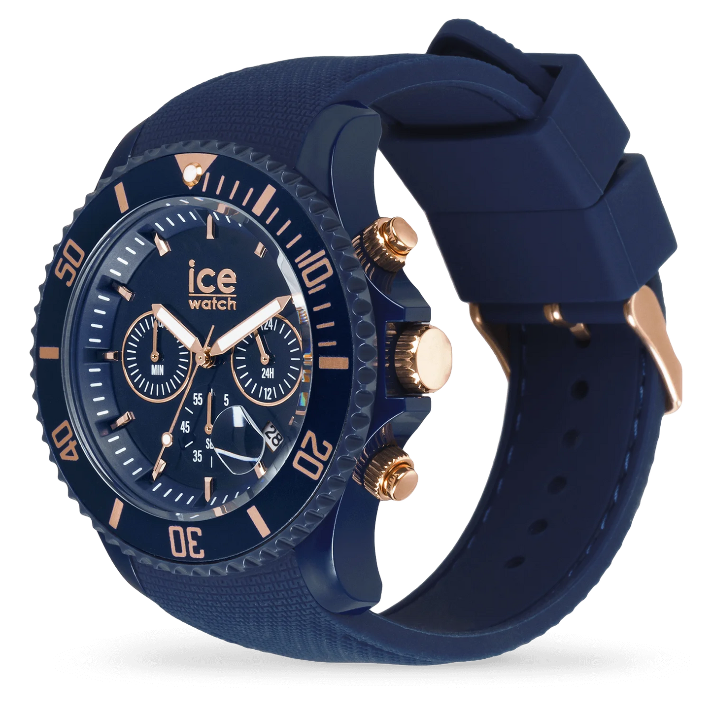 ICE chrono Blue Rose-Gold