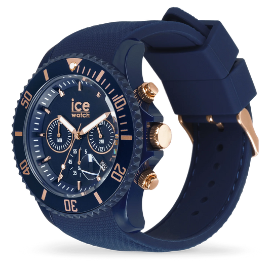 ICE chrono Blue Rose-Gold