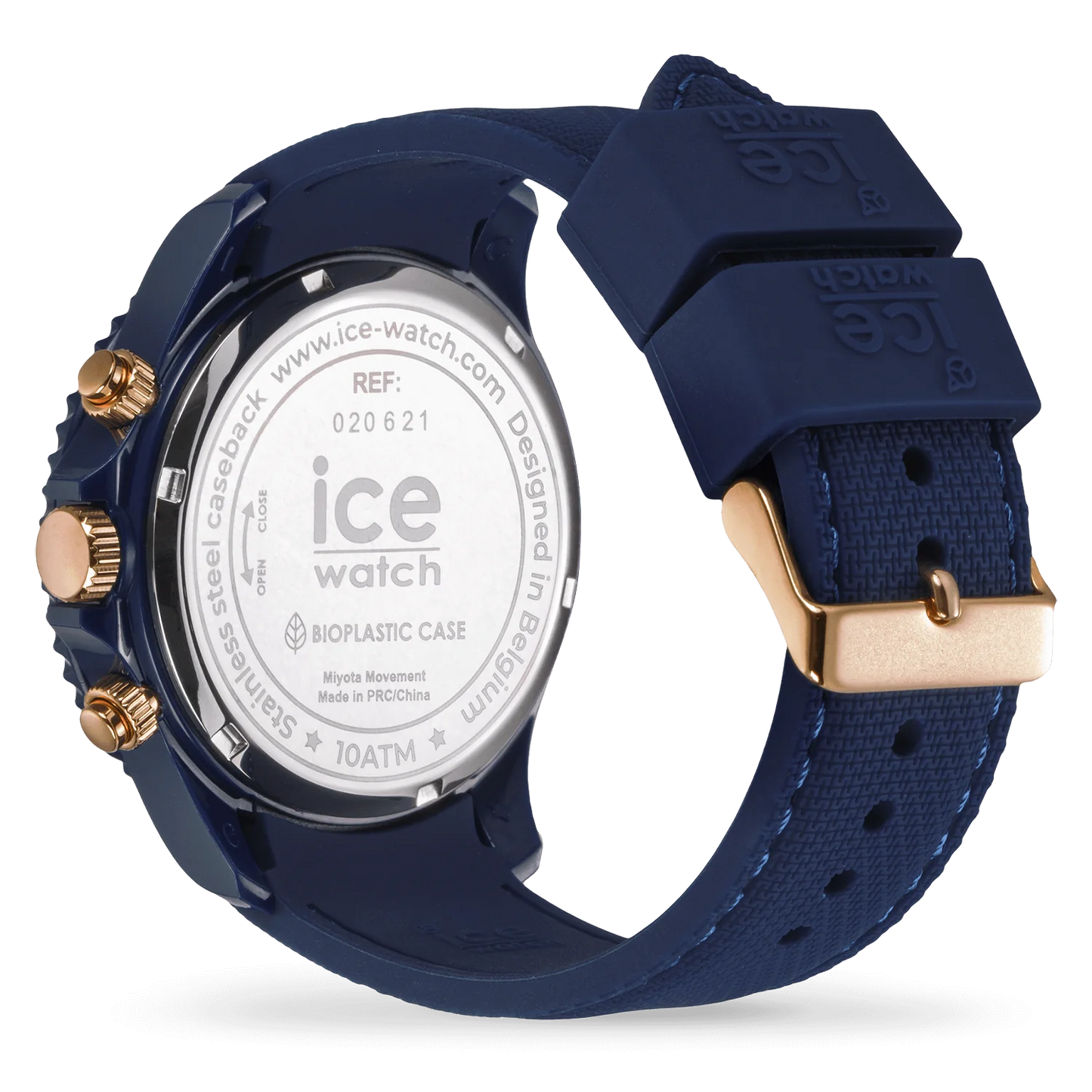 ICE chrono Blue Rose-Gold