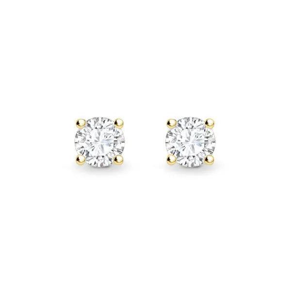 4CT LAB GROWN EARRING STUDS
