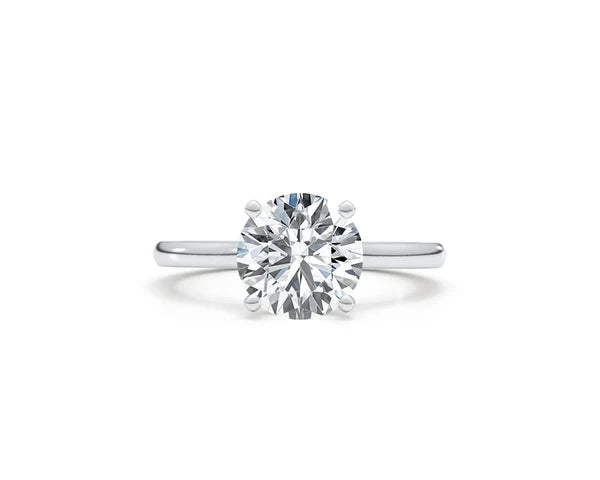 1.5 ct Lab Grown Diamond Round Solitaire Ring