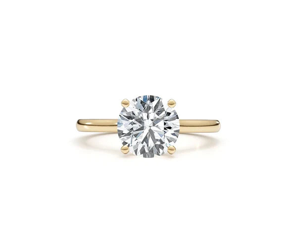 1.5 ct Lab Grown Diamond Round Solitaire Ring