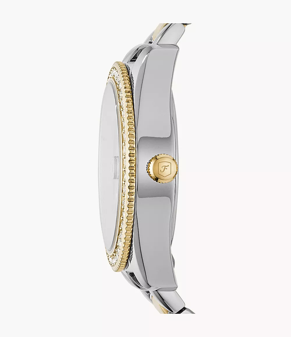 FOSSIL Scarlette Mini Two-Tone Stainless Steel Watch - ES4319