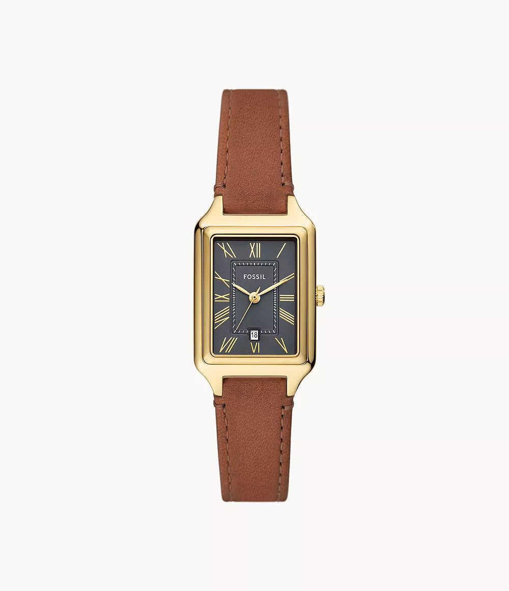FOSSIL Raquel Medium Brown Leather Watch - ES5303