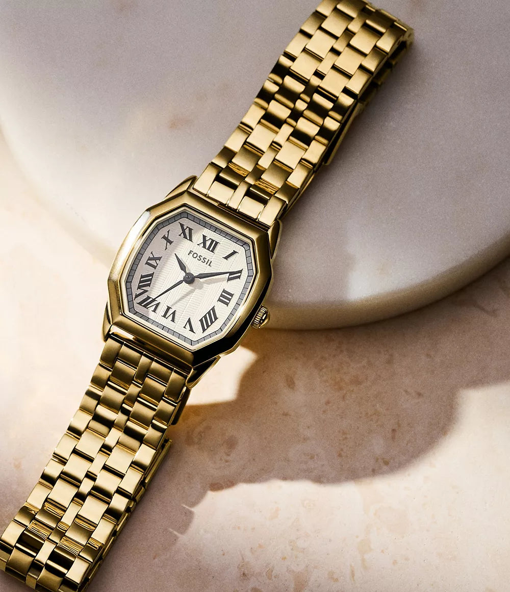 FOSSIL Harlow Gold-Tone Stainless Steel Watch - ES5361