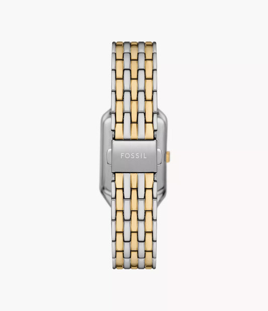 FOSSIL Raquel Three-Hand Date Two-Tone Stainless Steel Watch - ES5368