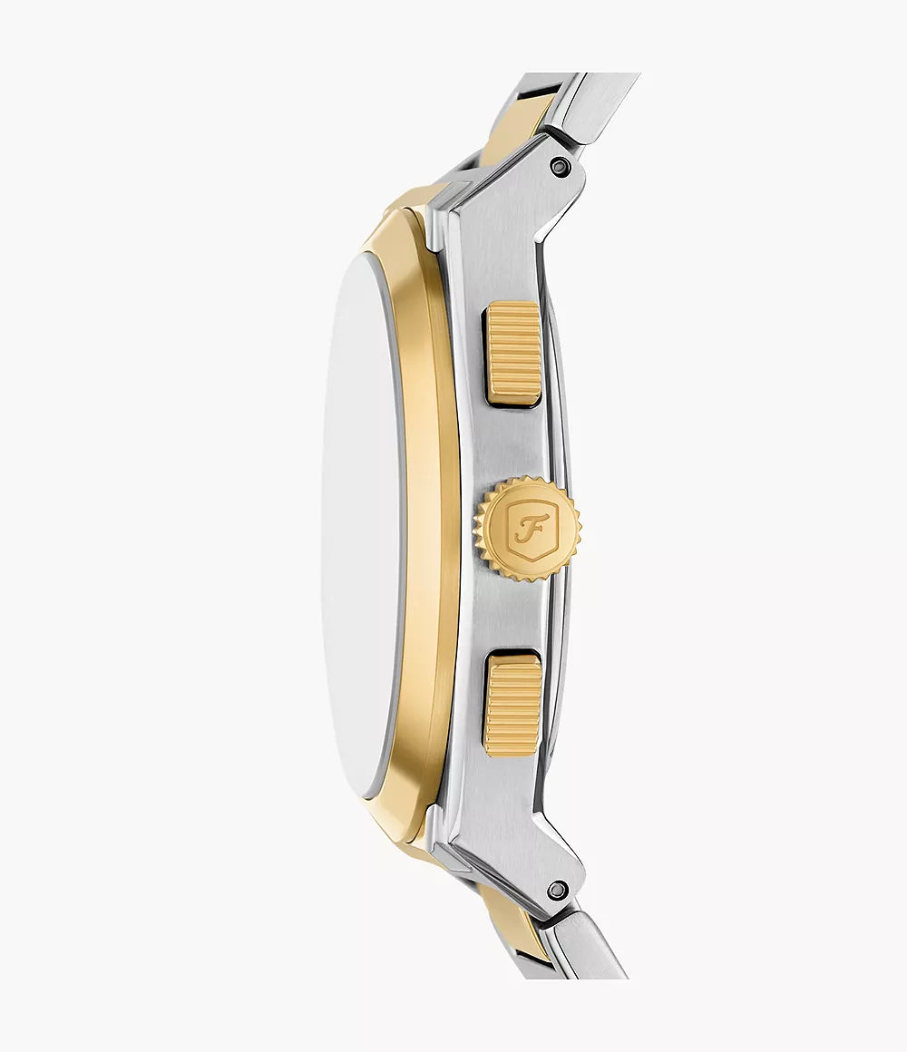 FOSSIL Everett Chronograph Two-Tone Stainless Steel Watch - FS6106