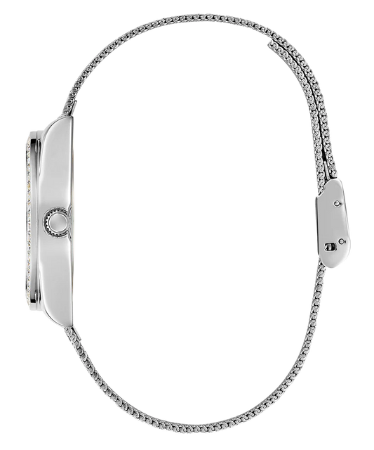 GUESS Ladies Silver Tone Analog Watch - GW0748L1