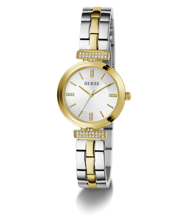 GUESS Ladies 2-Tone Gold Tone Analog Watch - GW0762L5