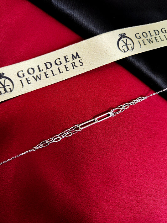 Silver 925 Link Bracelet