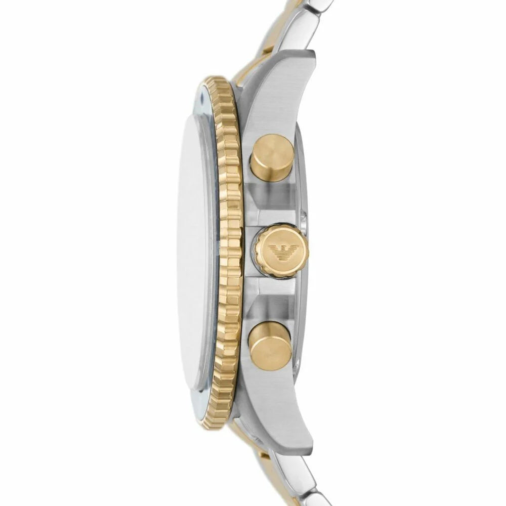 Emporio Armani Chronograph Two-Tone Stainless Steel Watch - AR11362