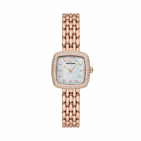 Emporio Armani Rose Gold Stainless Steel Watch - AR11496