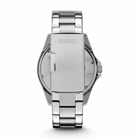 Fossil Women's Riley Silver/Steel Round Stainless Steel Watch - ES3202
