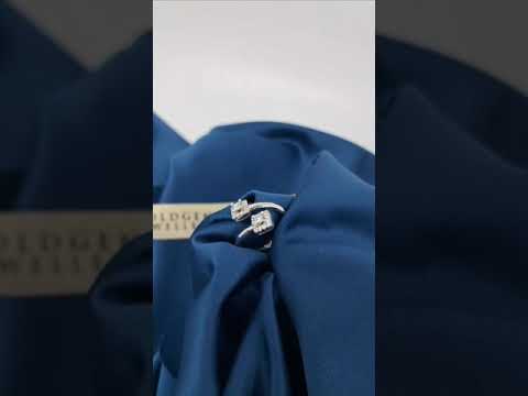 18ct White Gold Square Ring 0.44ct