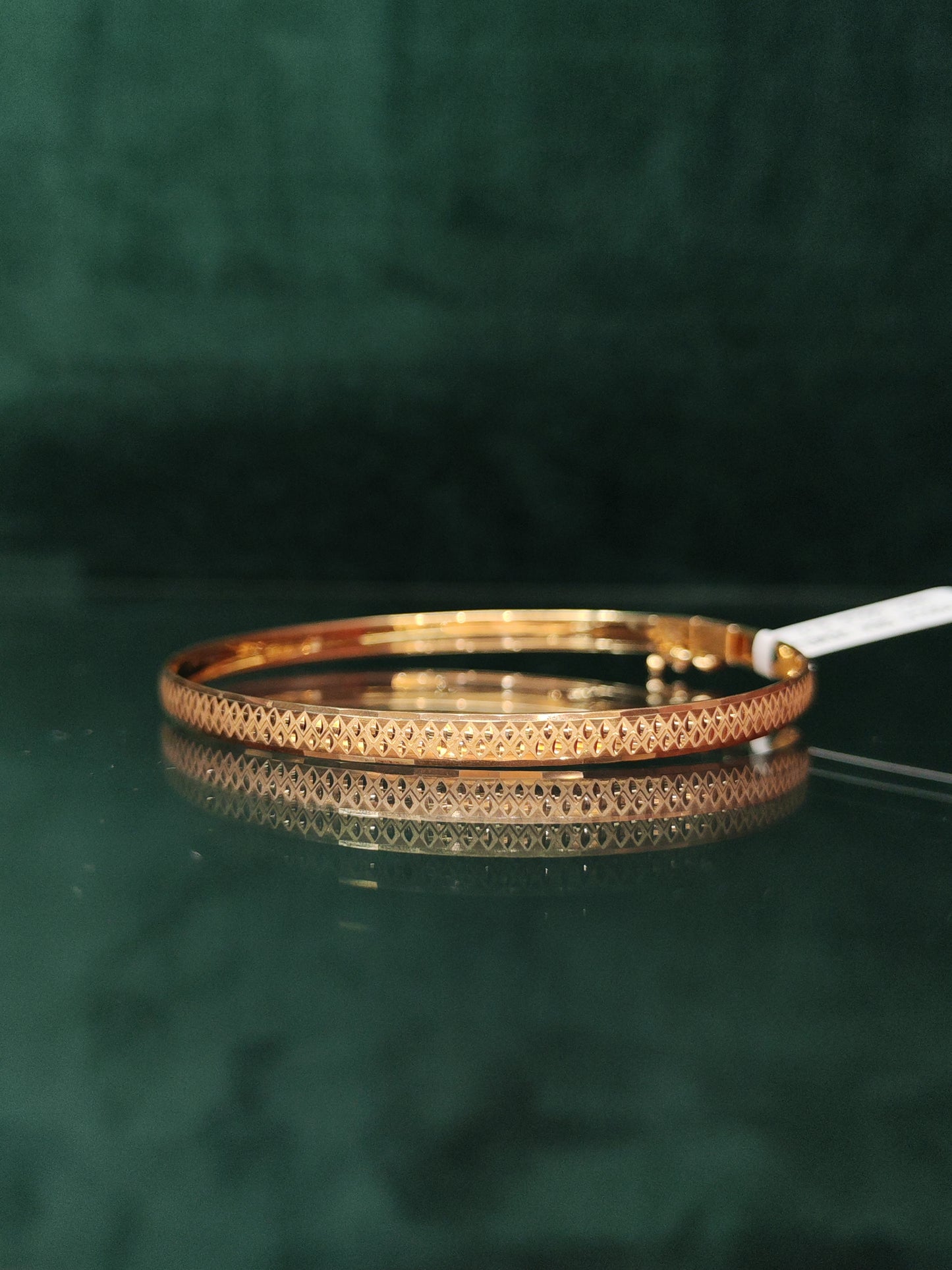 18ct Yellow Gold Solid Bracelet