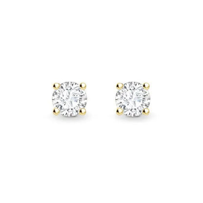 4CT LAB GROWN EARRING STUDS