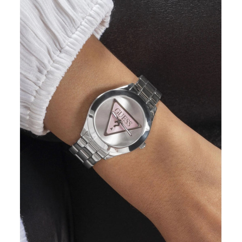 Guess Women Watch Bracelet TRI PLAQUE GW0675L1