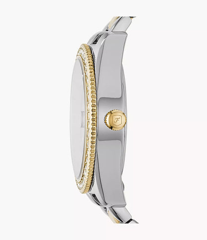 FOSSIL Scarlette Mini  Two-Tone Stainless Steel Watch - ES4319