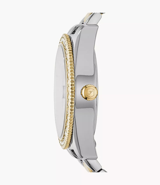 FOSSIL Scarlette Mini  Two-Tone Stainless Steel Watch - ES4319