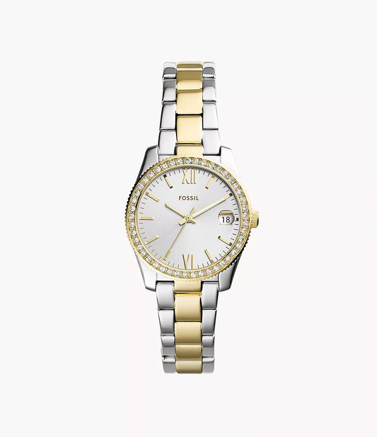FOSSIL Scarlette Mini  Two-Tone Stainless Steel Watch - ES4319