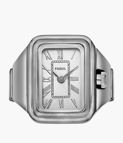FOSSIL - Raquel Watch Ring Two-Hand Stainless Steel -ES5344