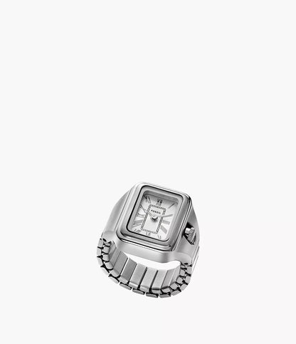 FOSSIL - Raquel Watch Ring Two-Hand Stainless Steel -ES5344