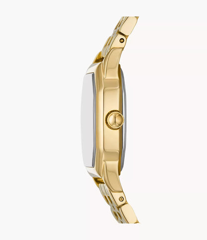 FOSSIL Harlow  Gold-Tone Stainless Steel Watch - ES5361