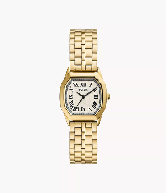 FOSSIL Harlow  Gold-Tone Stainless Steel Watch - ES5361