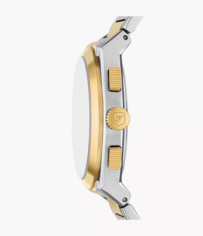 FOSSIL Everett Chronograph Two-Tone Stainless Steel Watch - FS6106