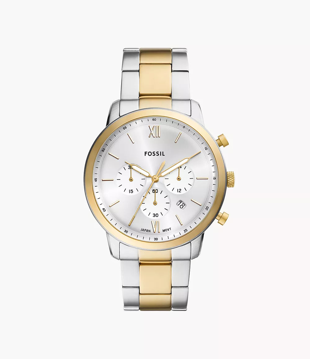 FOSSIL Neutra Chronograph Two-Tone Stainless Steel Watch - FS6112