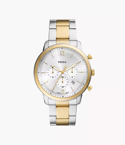 FOSSIL Neutra Chronograph Two-Tone Stainless Steel Watch - FS6112