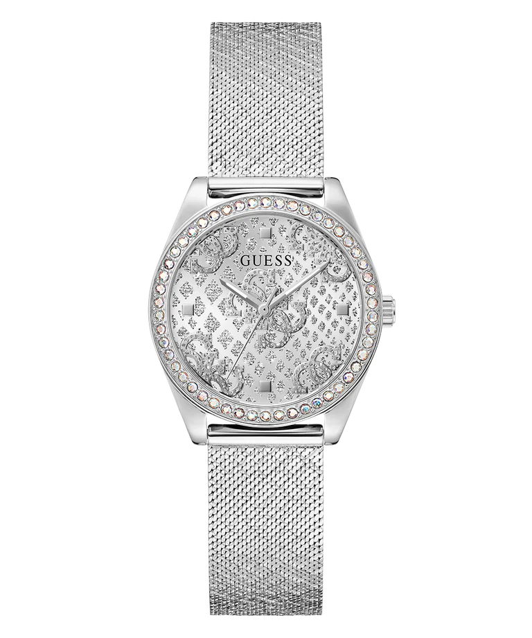GUESS Ladies Silver Tone Analog Watch - GW0748L1