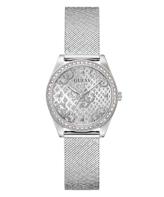 GUESS Ladies Silver Tone Analog Watch - GW0748L1