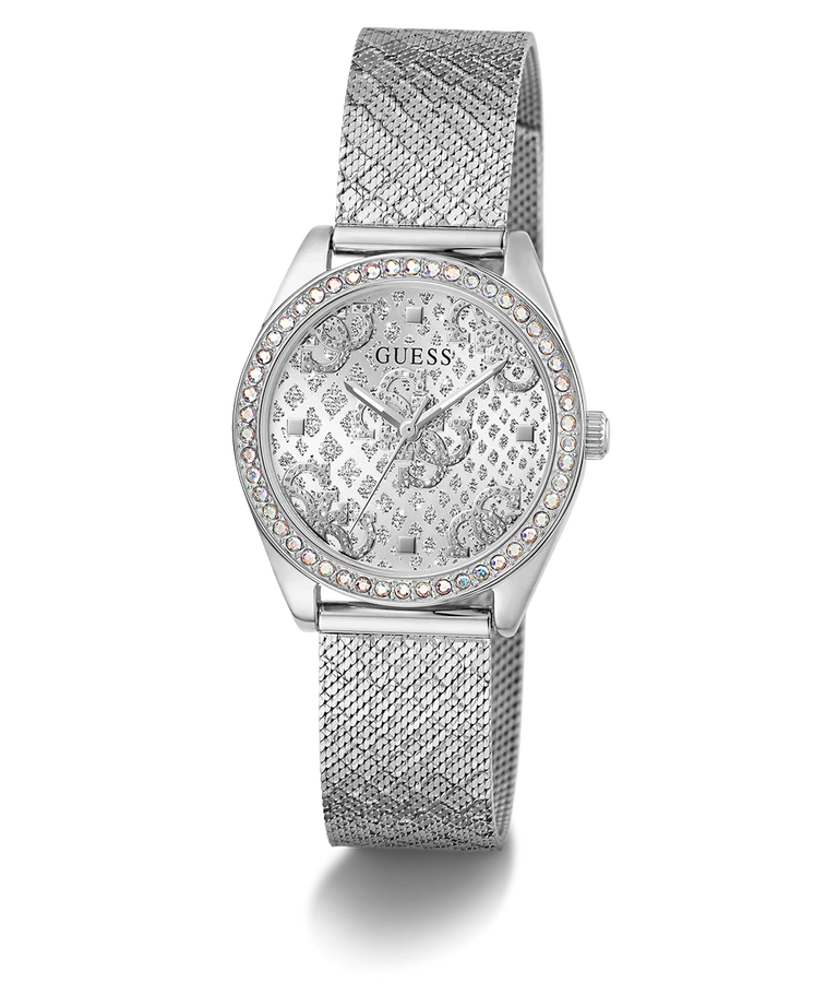 GUESS Ladies Silver Tone Analog Watch - GW0748L1
