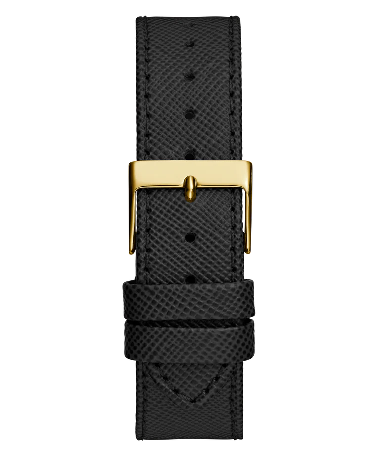 GUESS Ladies Black Gold Tone Multi-function Watch - GW0753L4
