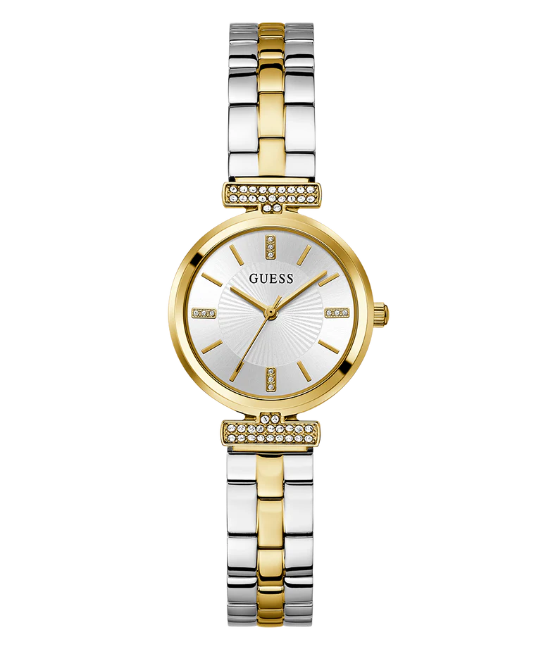 GUESS Ladies 2-Tone Gold Tone Analog Watch - GW0762L5