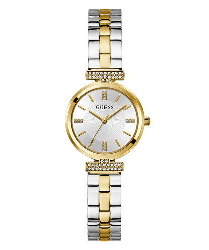 GUESS Ladies 2-Tone Gold Tone Analog Watch - GW0762L5