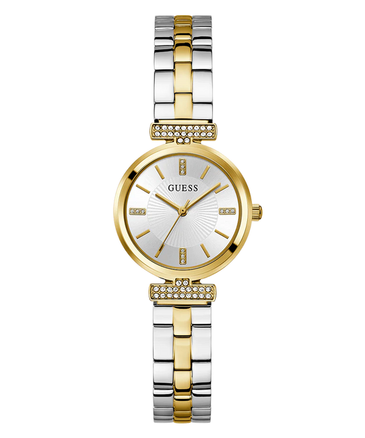 GUESS Ladies 2-Tone Gold Tone Analog Watch - GW0762L5