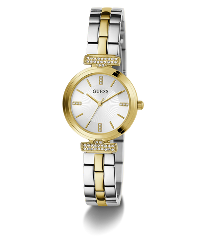 GUESS Ladies 2-Tone Gold Tone Analog Watch - GW0762L5