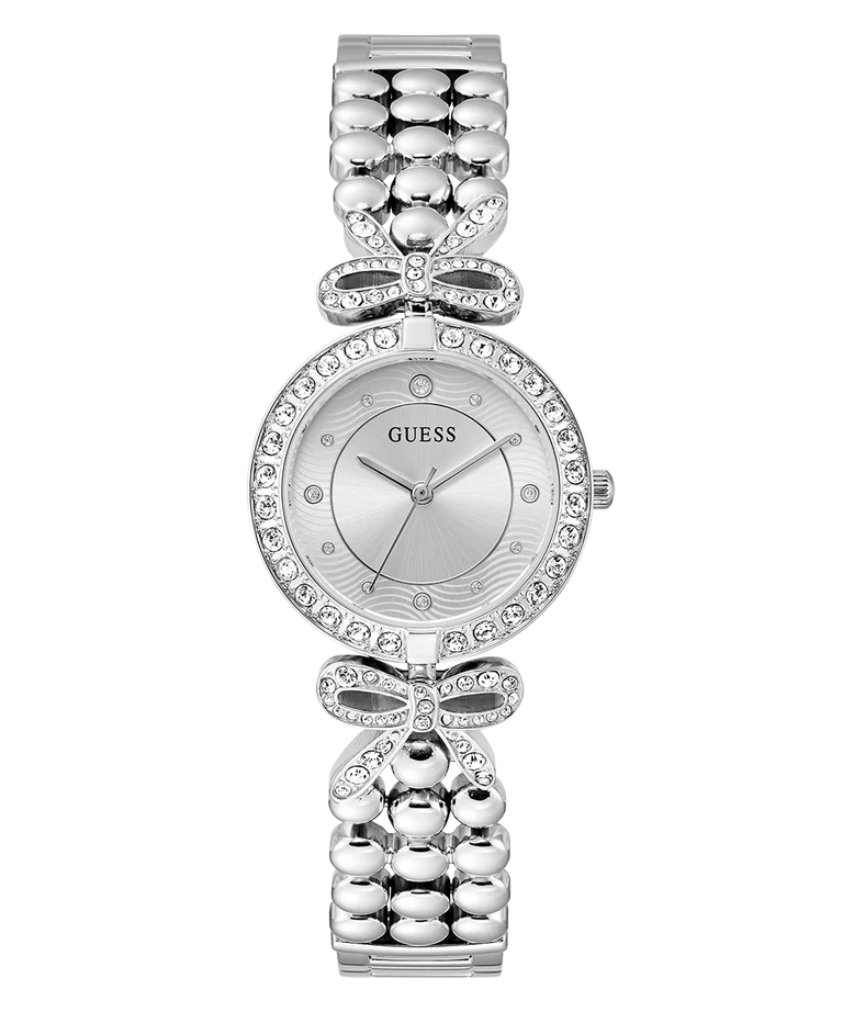GUESS Ladies Silver Tone Analog Watch - GW0838L1