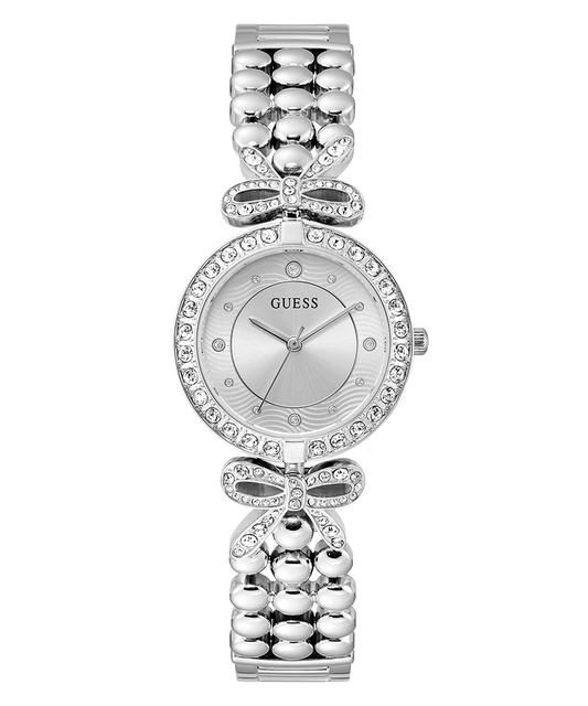 GUESS Ladies Silver Tone Analog Watch - GW0838L1