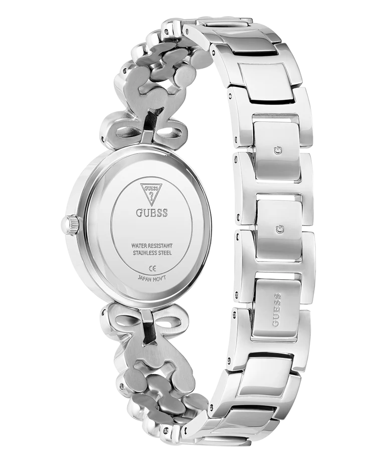 GUESS Ladies Silver Tone Analog Watch - GW0838L1