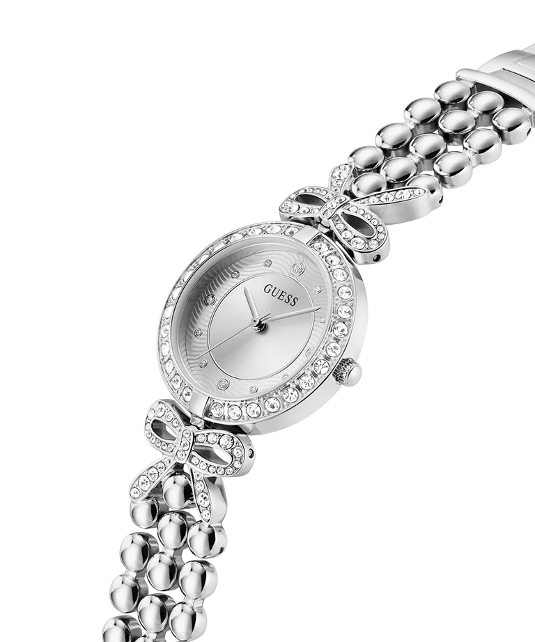 GUESS Ladies Silver Tone Analog Watch - GW0838L1