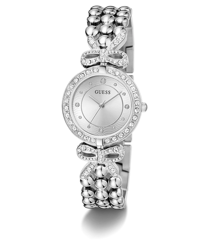 GUESS Ladies Silver Tone Analog Watch - GW0838L1