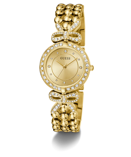 GUESS Ladies Gold Tone Analog Watch  - GW0838L2
