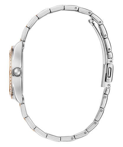 GUESS Mini Luna Ladies 2-Tone Analog Watch - GW0841L3