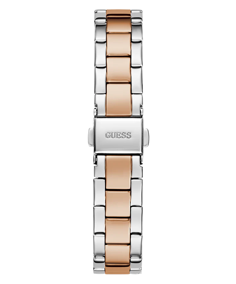 GUESS Mini Luna Ladies 2-Tone Analog Watch - GW0841L3