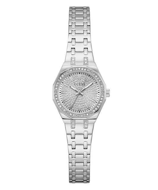 GUESS Ladies Pixie Silver Tone Analog Watch - GW0931L1