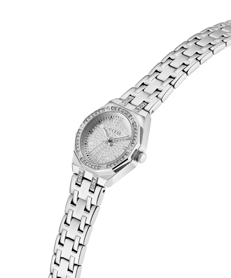 GUESS Ladies Pixie Silver Tone Analog Watch - GW0931L1